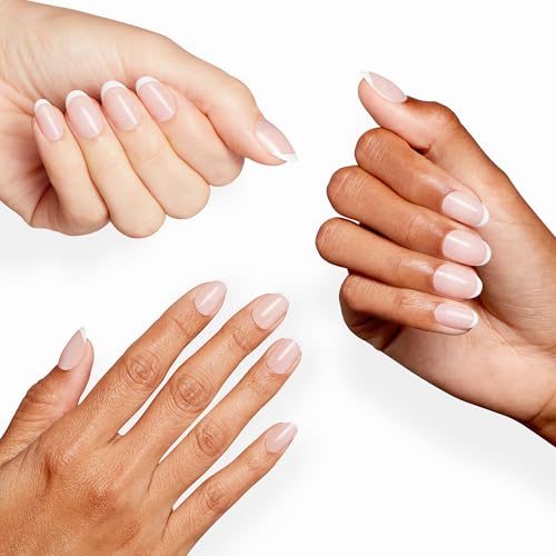 OPI Sticking Point | Instant No Glue Press On Nails | 30 Count with Adhesive Tabs | Short Round, Almond and Squoval | Damage-Free Wear | Spring 2026