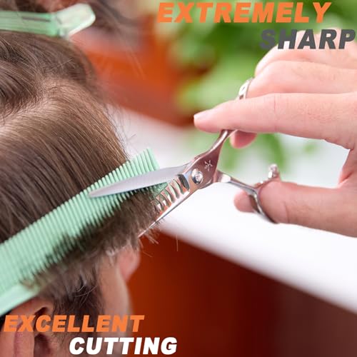 5.8 Inch Professional Hairdressing Scissors for Hair Cutting - Stainless Steel Shears