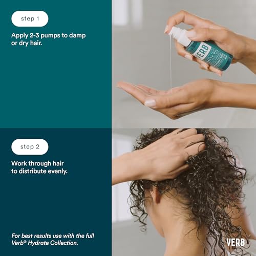 Hydrating Hair Oil with Warm Jasmine Scent - Frizz Control & Heat Protection - Amber + Warm Jasmine Variation