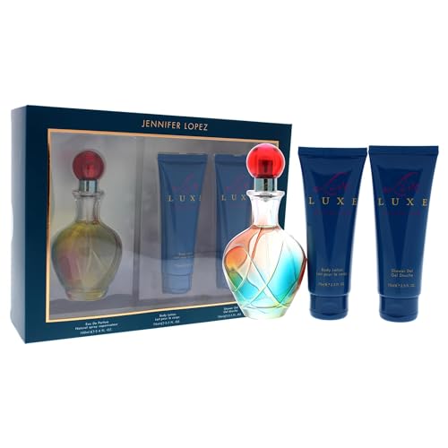 Jennifer Lopez Live Luxe Women's 3-Piece Fragrance Gift Set - EDP Spray, Shower Gel & Body Lotion