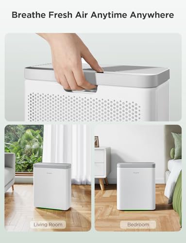 GoveeLife Smart Air Purifier for Large Rooms No Sensor - 1046 sq ft