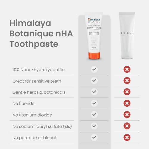 Nano Hydroxyapatite Toothpaste Mint 3 oz 2 Pack - Remineralizes Enamel & Whitens
