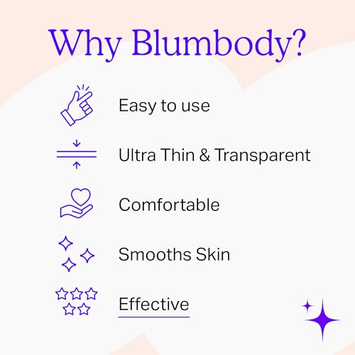 BLUMBODY Reusable Silicone Chest Wrinkle Patches - 2 Pack for Side Sleep Lines