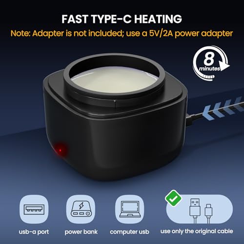 Black Nose Ear Hair Waxing Kit with 100g Wax & 40 Sticks - Men Grooming