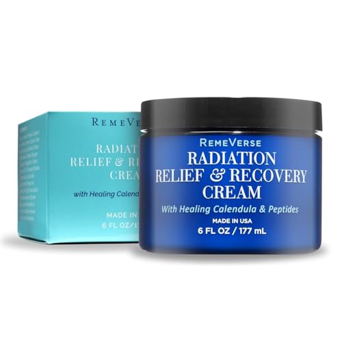 RemeVerse Radiation Cream - Unscented, Hydrating Skin Care for Burns & Sensitive Skin - 6 fl oz - Variation of Radiation Cream
