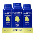 Harry's Men's Body Wash Spring 18 Fl Oz Pack of 3 - Deep Clean, Sensitive Skin