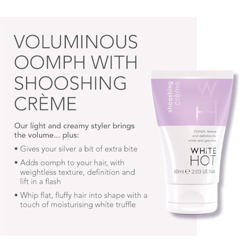 Silver Hair Brightening Duo - Shampoo & Volumizing Crème for Grey & White Hair