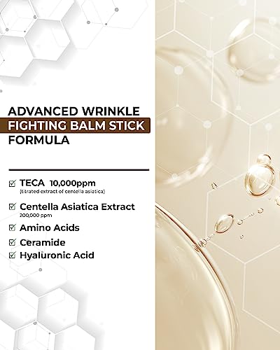 Centellian 24 Madeca Wrinkle Capture Stick - Multi Balm for Fine Lines & Aging Skin, 10g