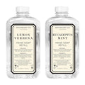 Home & Body Company Apothecary 101 Hand Soap Refill 78oz x 2 Lemon Verbena & Eucalyptus Mint