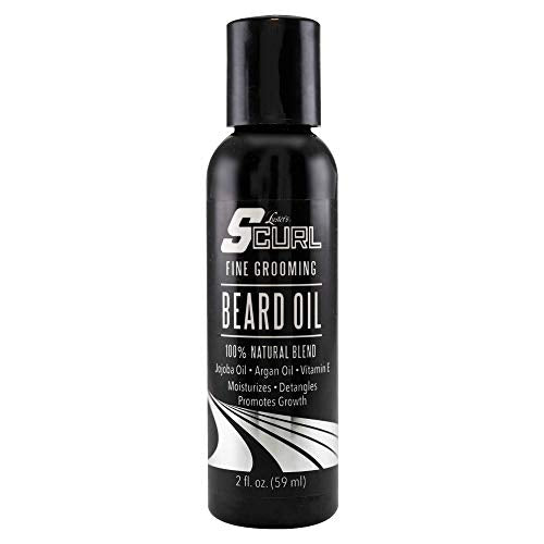 Luster's S Curl Beard Oil 2oz for Moisturizing & Promoting Growth