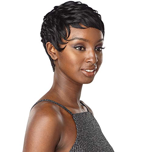 Sensationnel Instant Fashion Wig - Anita Short Pixie Black 1B Offblack