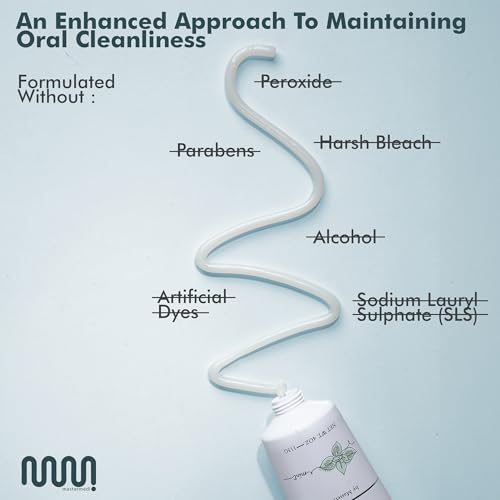 Nano Hydroxyapatite Toothpaste with Xylitol - Fluoride & SLS Free, Whitening & Sensitive Care, Magic Mint, 4 oz Pack of 3 - A