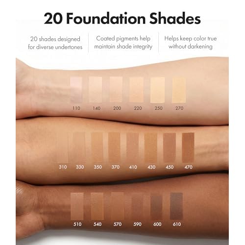 Blanc Cover Skin Foundation - K-Beauty Skincare Liquid Foundation Makeup with Panax Ginseng, Niacinamide & Collagen - Lightweight, Buildable 24HR Hydrating Wear 1.01 Fl Oz (#140)