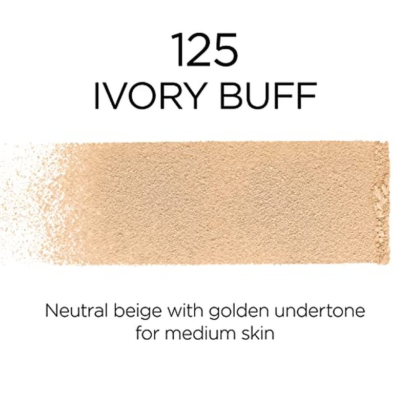 L'Oreal Paris Makeup Infallible Fresh Wear Foundation in a Powder, Up to 24H Wear, Waterproof, Ivory Buff, 0.31 oz. (Packaging May Vary)