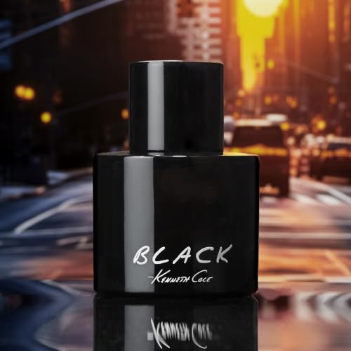 Kenneth Cole Black Eau de Toilette Spray for Men 1.7 Fl Oz - Brand New