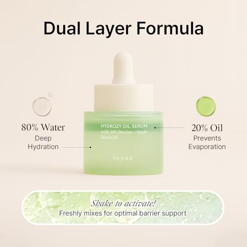 Hydrozy Hydrating Face Serum with 10% Betaine & Apple Seed Oil - Lightweight, Nourishing Skin Care for Dewy Glow