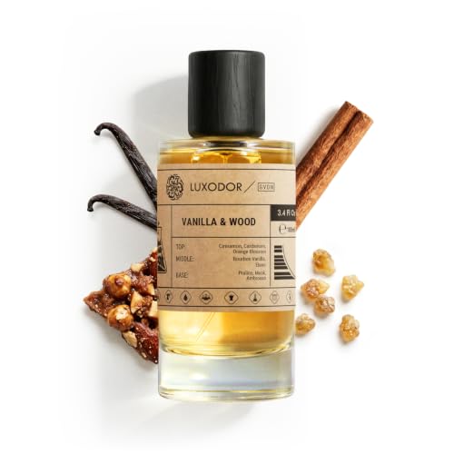 Men's Vanilla & Wood Eau de Parfum - Inspired by Althair, Long Lasting, 3.4 fl oz