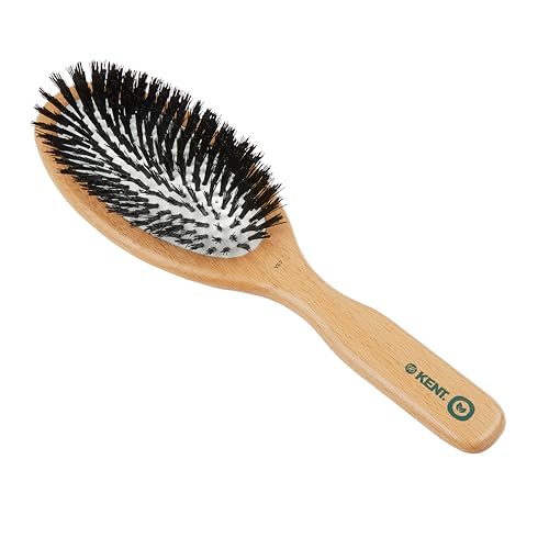 Kent V07 Vegan Large Paddle Hair Brush - Eco-Friendly Organic Styling Tool