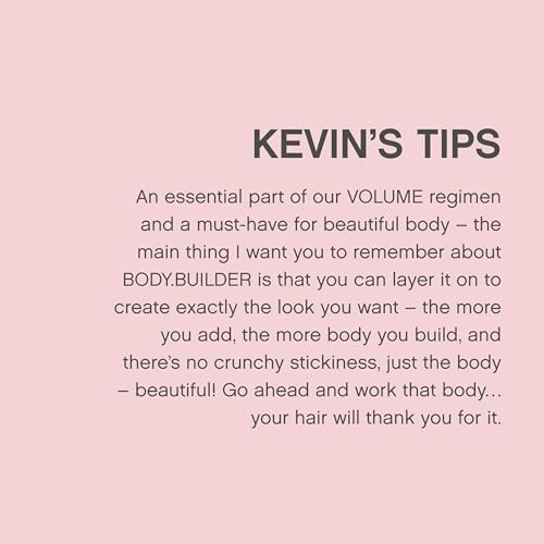 KEVIN.MURPHY BODY.BUILDER - Hair volumising Mousse - For All Types - Weightless & Sulphate-Free Hair Mousse - Hair Care Treatment - With Tangerine Peel Oi - 350 mL / 11.8 fl oz