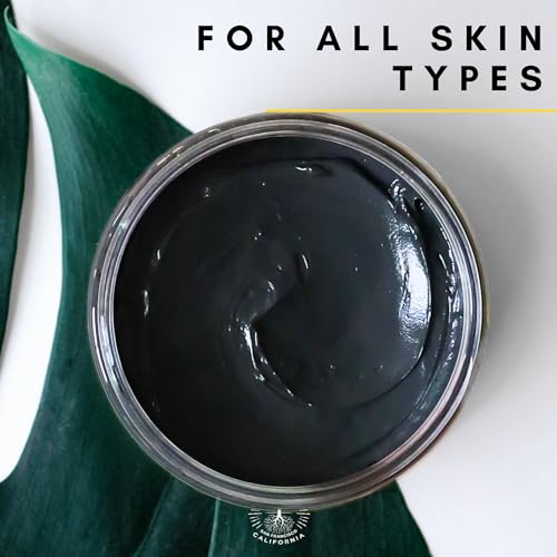 Doppeltree Activated Charcoal Mud Mask with Bentonite Clay for Men and Women - Toning Treatment to Manage Blackheads and Minimize Pores for Clearer Skin - Ideal for Acne-Prone, Oily & Combination Skin