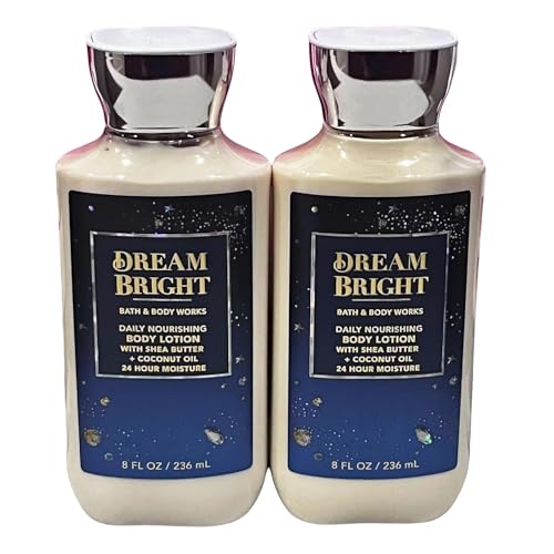 Bath & Body Works Dream Bright Body Lotion Set - 2 x 8oz Nourishing Moisturizers