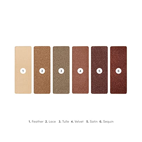 Jane Iredale PurePressed Eye Shadow Triple - Naturally Glam, Mineral, Long Lasting, Safe for Sensitive Eyes