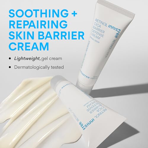 Innisfree Retinol Cica Barrier Cream – Korean Moisturizer for Sensitive Acne‑Prone Skin