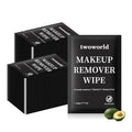Makeup Remover Wipes Bulk Individually Wrapped,Travel Makeup Wipes Gentle for Face Cleansing Mascara Lipstick Travel Hotel£¨black,pack of 100)