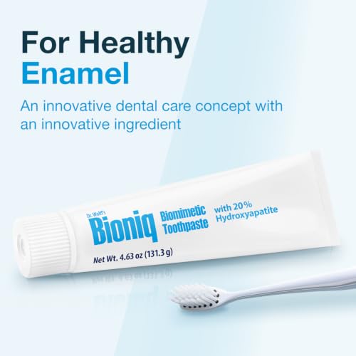 Bioniq Classic 20% Hydroxyapatite Toothpaste 4.63 Oz - Pack of 2, Fluoride & SLS-Free