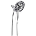 Delta In2ition 2-in-1 Dual Shower Head Chrome 58499 - Handheld & Fixed Spray
