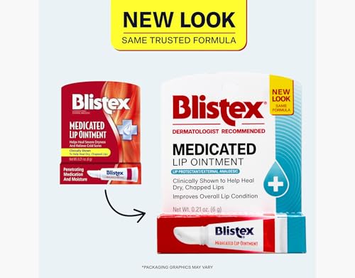 Medicated Lip Balm Pack of 11 - Soothing Lip Treatment for Cold Sores