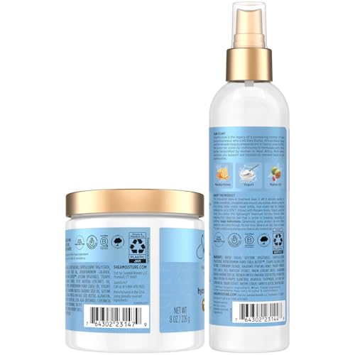 SheaMoisture Leave-In Conditioner & Hair Mask with Manuka Honey & Yogurt, 8 Oz