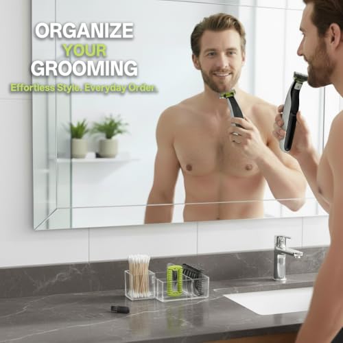 Guards Kit Plus for Philips Norelco OneBlade, with 1?6mm Guide Combs (6 Sizes), Replacement Body Comb, Protective Cap and Organizer Stand