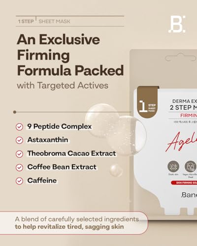 Firming 2-Step Face Mask Set - Hydrating & Glow Overnight Sheet Mask