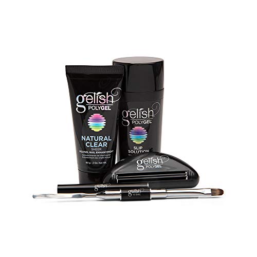 Gelish PolyGel¢ç Brand Nail Enhancement Trial Kit ? Lightweight, Strong, Odor-Free Hybrid Nail Enhancement, No Airborne Dust, Fast Application for Professional Salon Use (PolyGel Trial Kit)