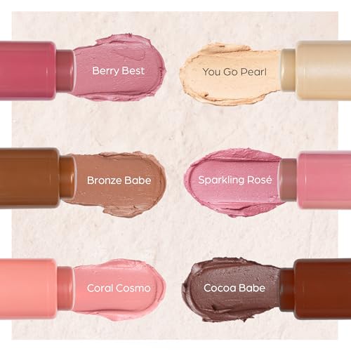 PÜR MINERALS Silky Tint Lip & Cheek Stick Berry Best - Creamy Multitasking Makeup
