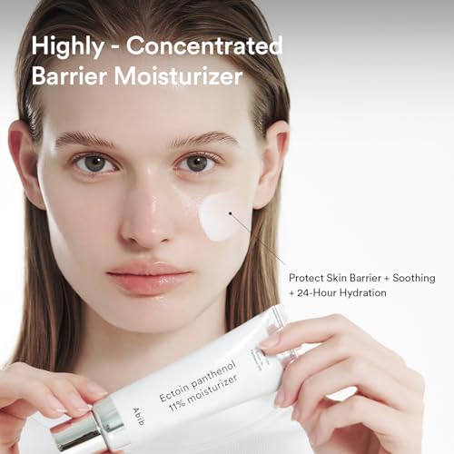 Abib Ectoin Panthenol 11% Moisturizer Face Cream - Hydrating Barrier Tube, 50mL