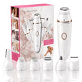 7-in-1 Women’s Electric Body Hair Trimmer Waterproof USB Rechargeable
