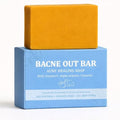 Bacne Out Bar, Acne Healing Soap with Turmeric Vitamin C & Alphaarbutin, Natural Exfoliating Cleanser for Back, Face, Chest, Shoulders (1)