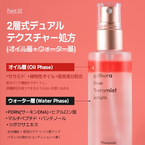 Hydrating Face Mist with PDRN & Ceramide - Dewy Makeup Setting Spray, 3.38 fl oz