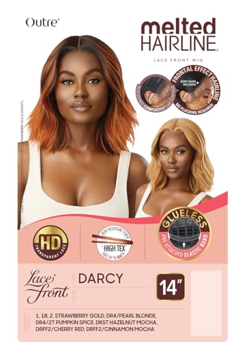 Outre Lace Front Wig - Melted Hairline Darcy Strawberry Gold Hairpiece