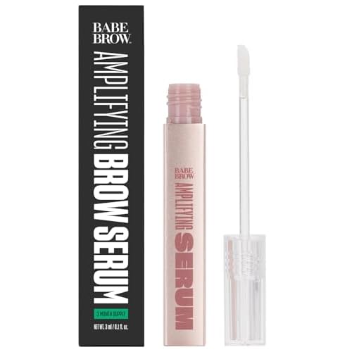 Babe Original Eyebrow Serum For Thicker Brows - Brow Serum with Castor Oil, Biotin, Repairing Amino Acids