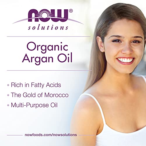 Organic Argan Oil 4 Fl Oz - Multi-Purpose Skin, Hair & Nail Moisturizer - Gold of Morocco