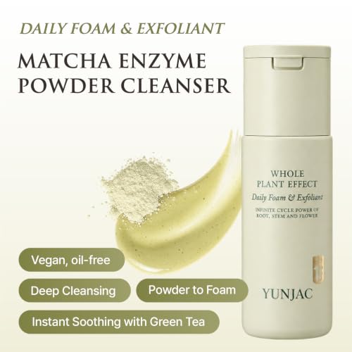 Enzyme Facial Cleanser with Plant Extracts - Gentle Exfoliating Foam 2.82 oz
