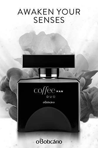 O Boticario Coffee Duo Men’s Cologne 3.4 oz – Aromatic Coffee & Amber
