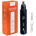 7AM2M Personal Care Electric Nose and Ear Hair Trimmer ? Rechargeable, 9000 RPM High-Speed Precision Cutting, Detachable Washable Blade, Portable Design Black