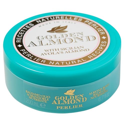 Perlier GOLDEN ALMOND NOURISHING BODY BALM-OIL 6.7oz / 200ml