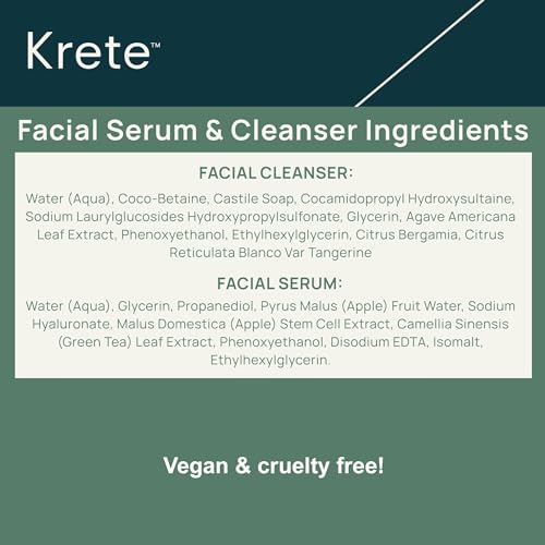 Probiotic Facial Cleanser - 30-Second Routine for Glowing Skin - 8 Oz - Suitable for All Skin Types