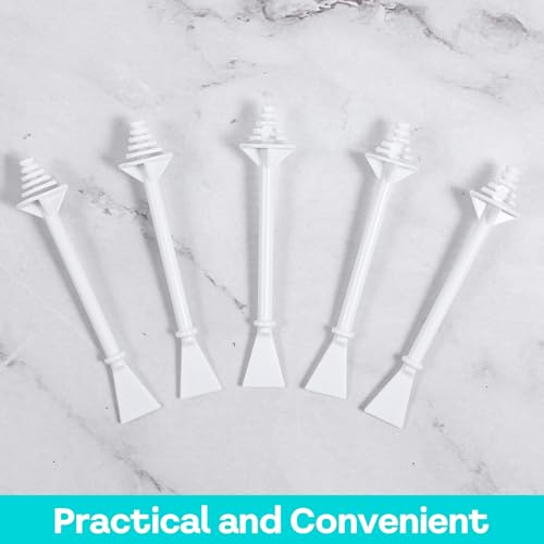 Nose Waxing Sticks 100 Pcs Plastic Nasal Cleaning Applicators For Painless Nostril Ear And Eyebrow Hair Removal Nose Hair Wax Sticks Nose Wax Applicator Sticks For Nostrils Ears Face Cleaning