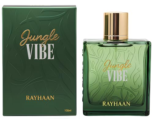 Unisex Jungle Vibe Eau de Parfum Spray 3.4oz - Fresh Green Woody Musky Fragrance